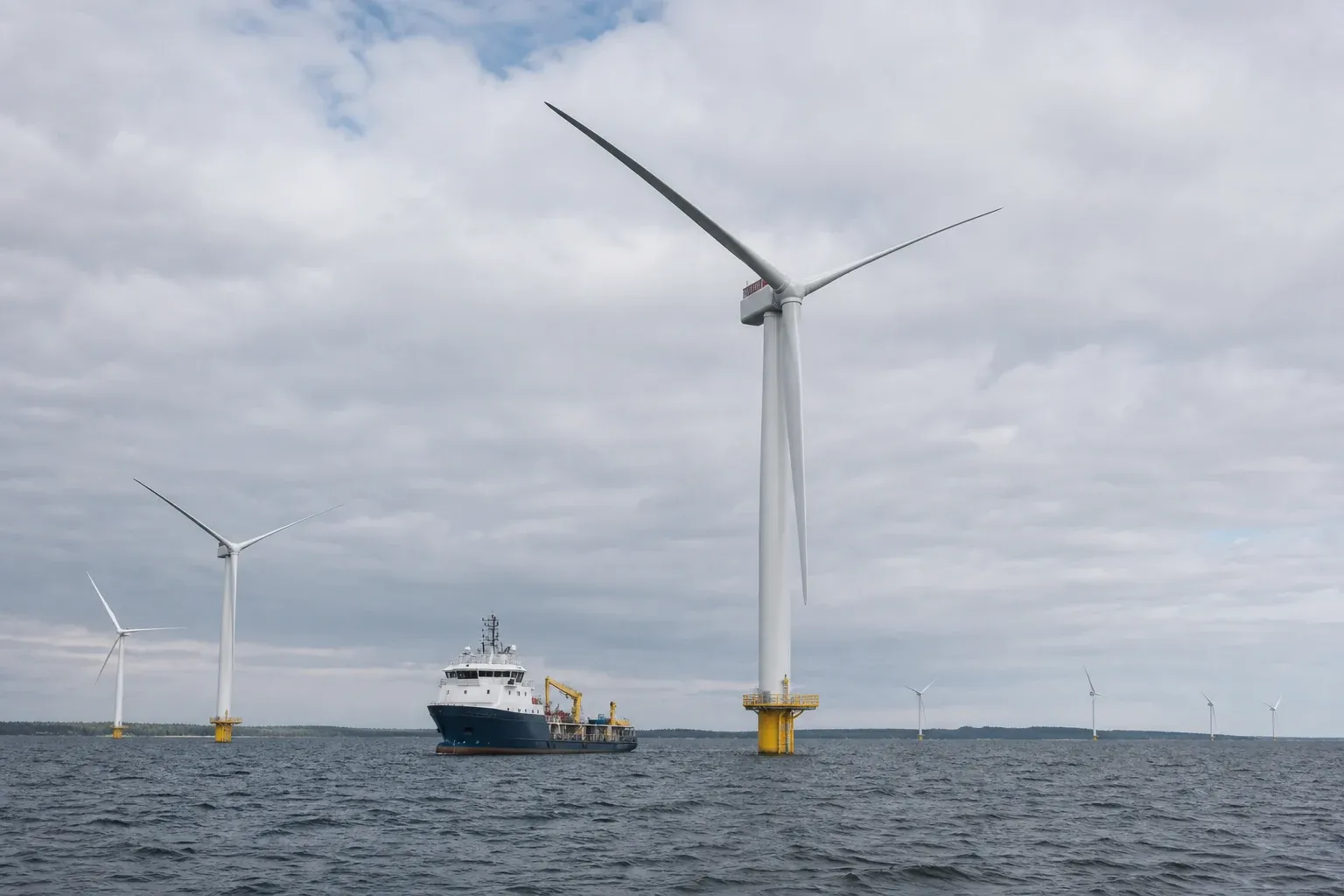 Internationell havsbaserad vindkraft