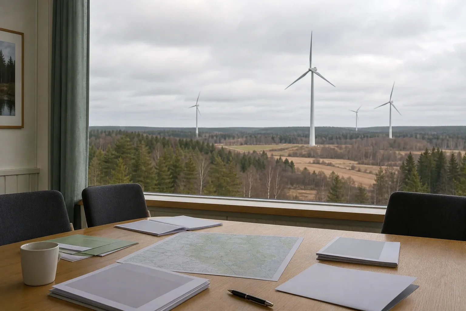 Mötesmiljö för energipolitik och vindkraft