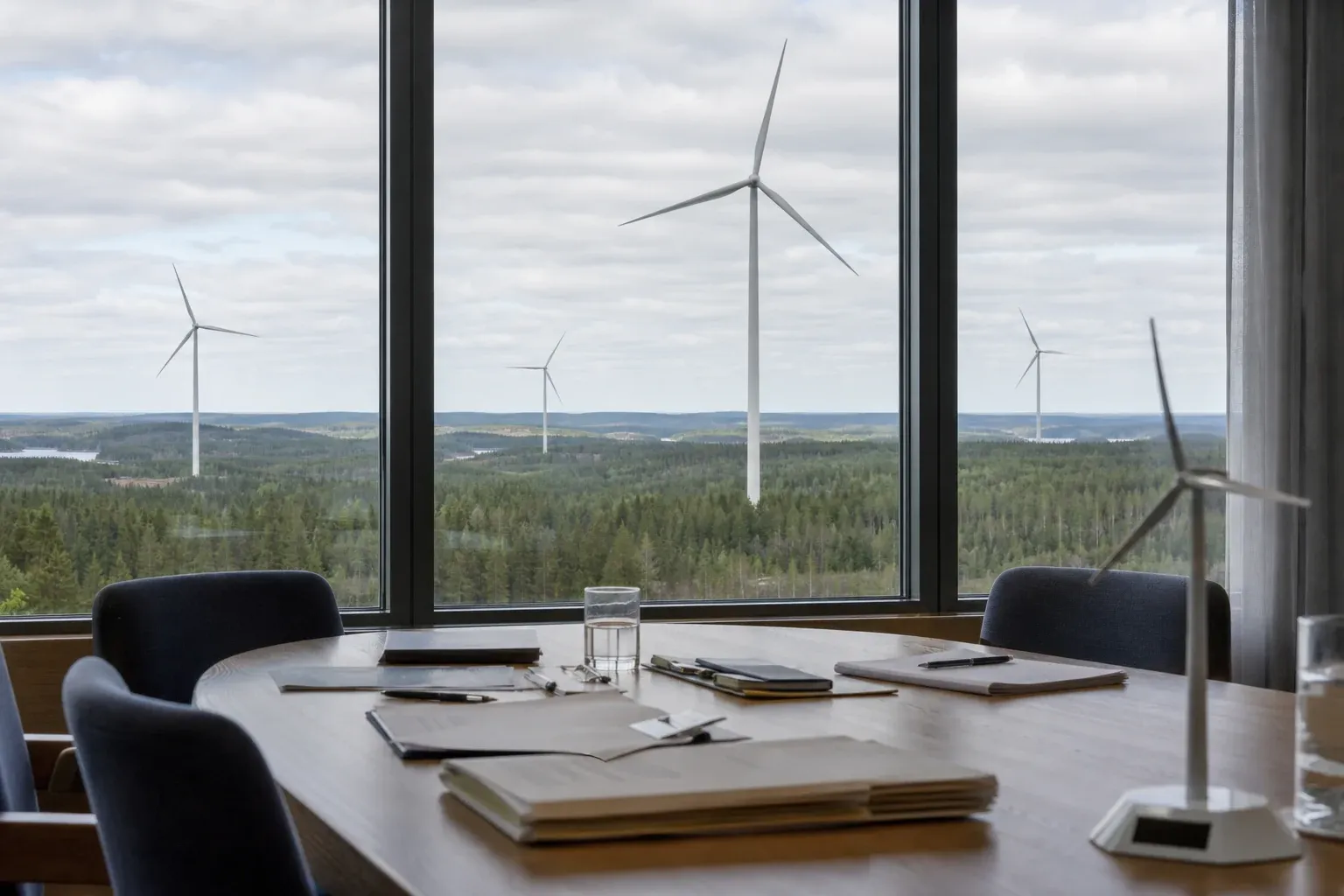 Mötesmiljö för energipolitik och vindkraft