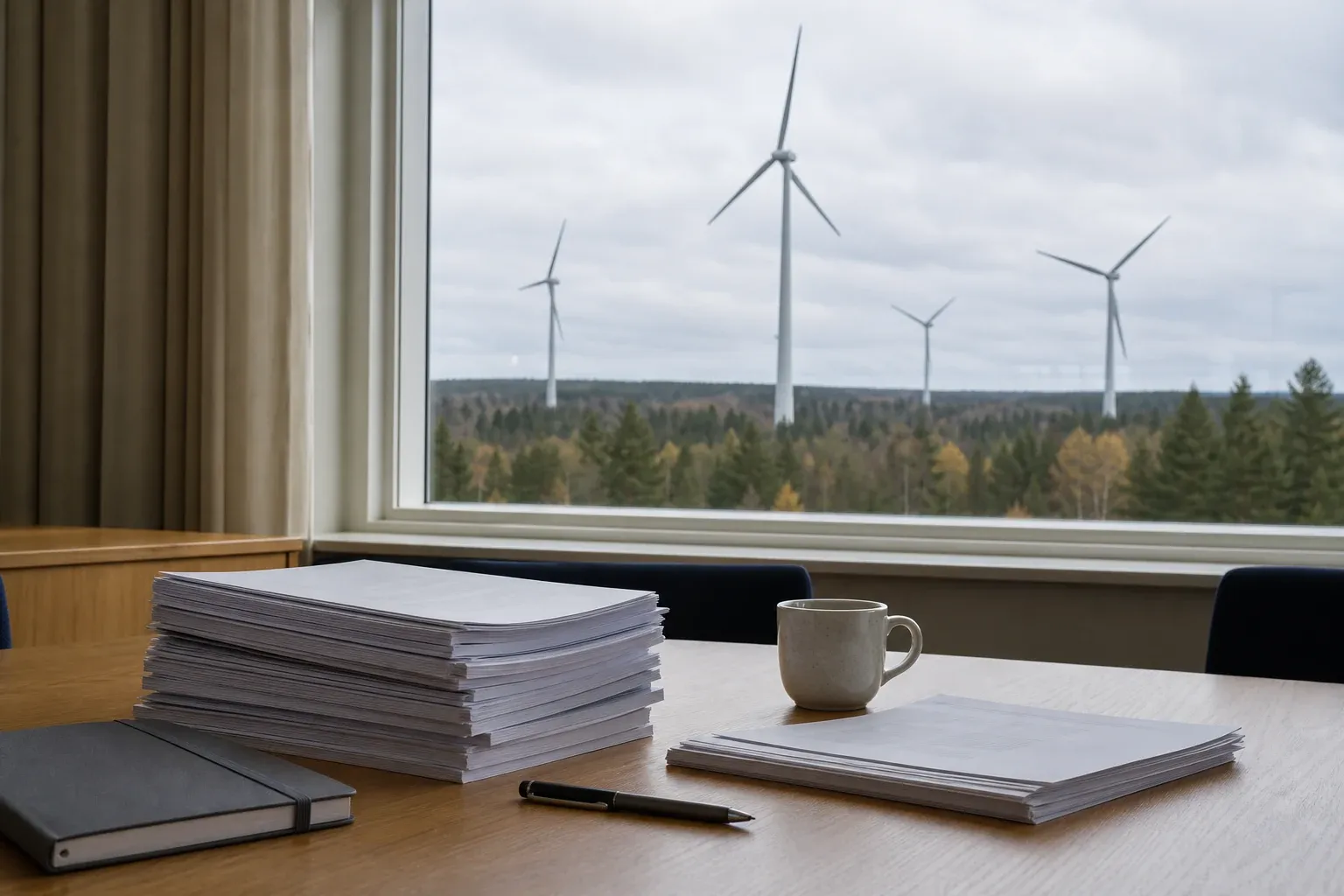 Mötesmiljö för energipolitik och vindkraft