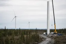 Vindkraftsprojekt i svenskt landskap