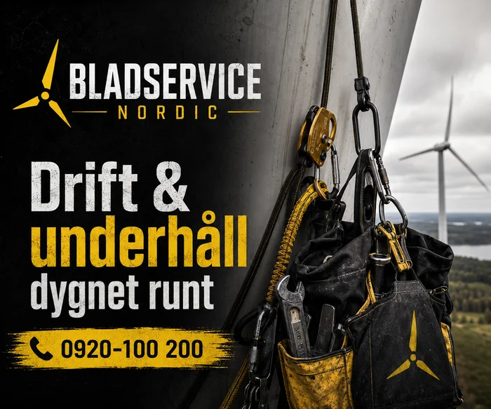 Annons: Bladservice Nordic – drift och underhåll dygnet runt
