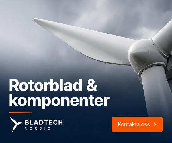 Annons: BladTech Nordic – rotorblad och komponenter