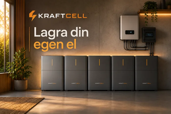 Annons: Kraftcell – lagra din egen el