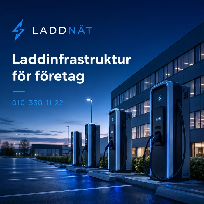Annons: Laddnät – laddinfrastruktur för företag
